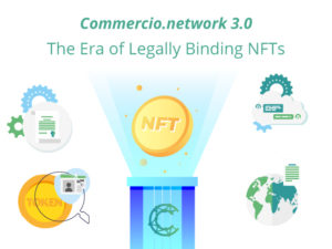Welcome to Commercio.network 3.0 the  era of  the legally binding NFTs
